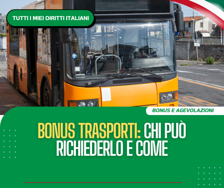 Bonus trasporti: chi può richiederlo e come