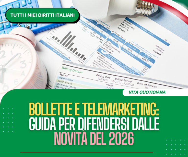 Bollette e telemarketing: guida pratica per difendersi oggi e prepararsi alle novità del 2026