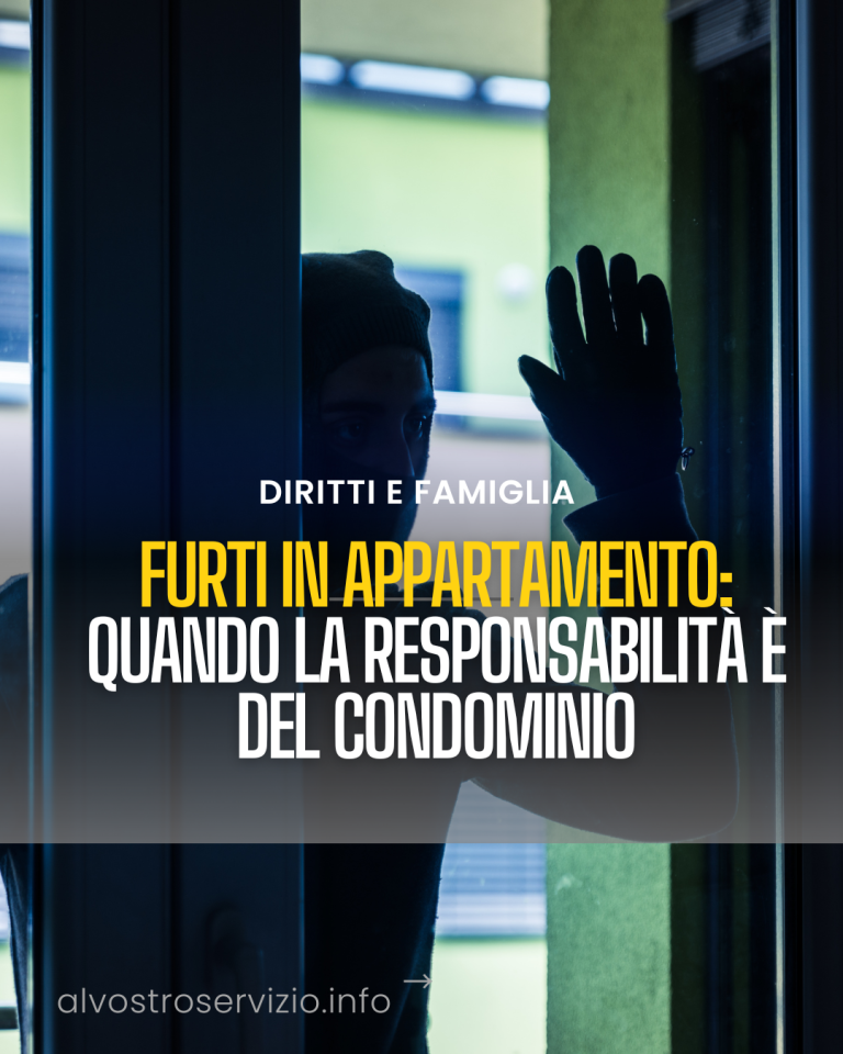 Furti in appartamento: quando la responsabilità è del condominio