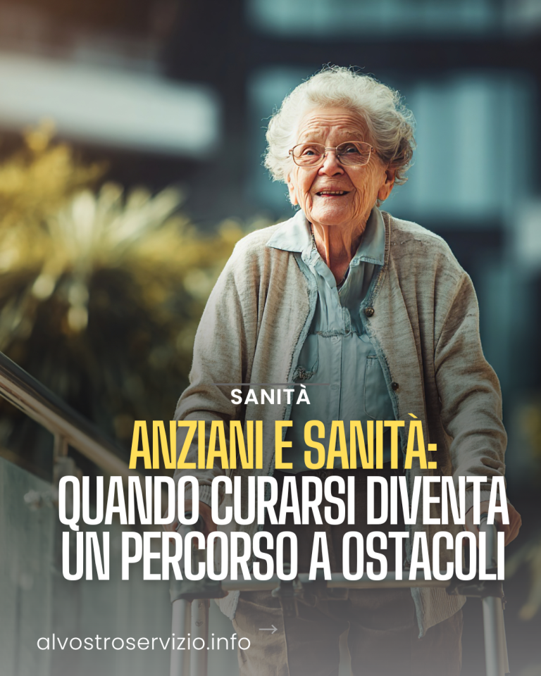 Anziani e sanità: quando curarsi diventa un percorso a ostacoli