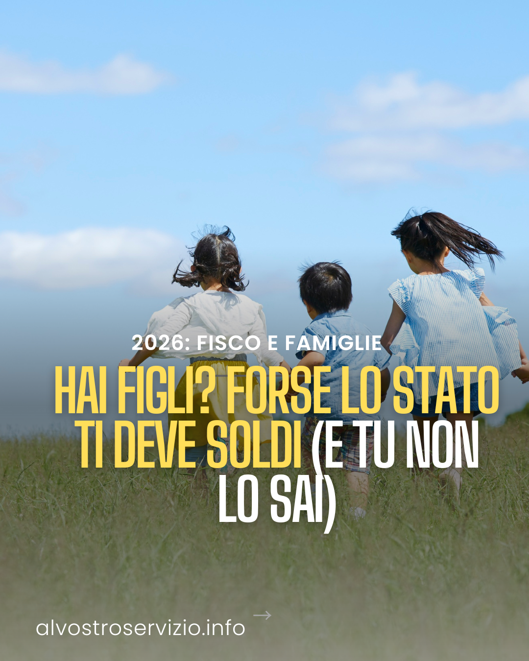 Hai figli? Forse lo Stato ti deve soldi (e tu non lo sai)