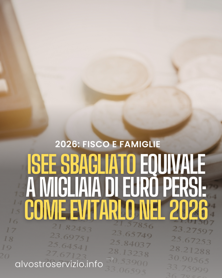 ISEE sbagliato equivale a migliaia di euro persi: come evitarlo nel 2026