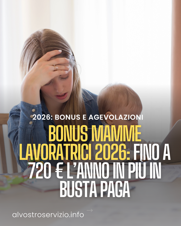 Bonus Mamme Lavoratrici 2026: più soldi in busta paga per chi lavora e cresce figli