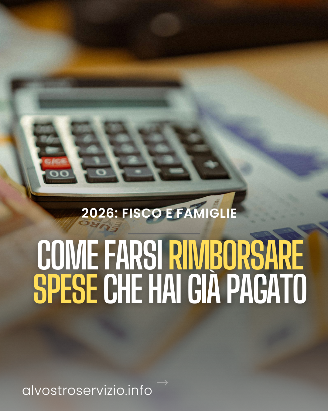 Come farsi rimborsare spese che hai già pagato
