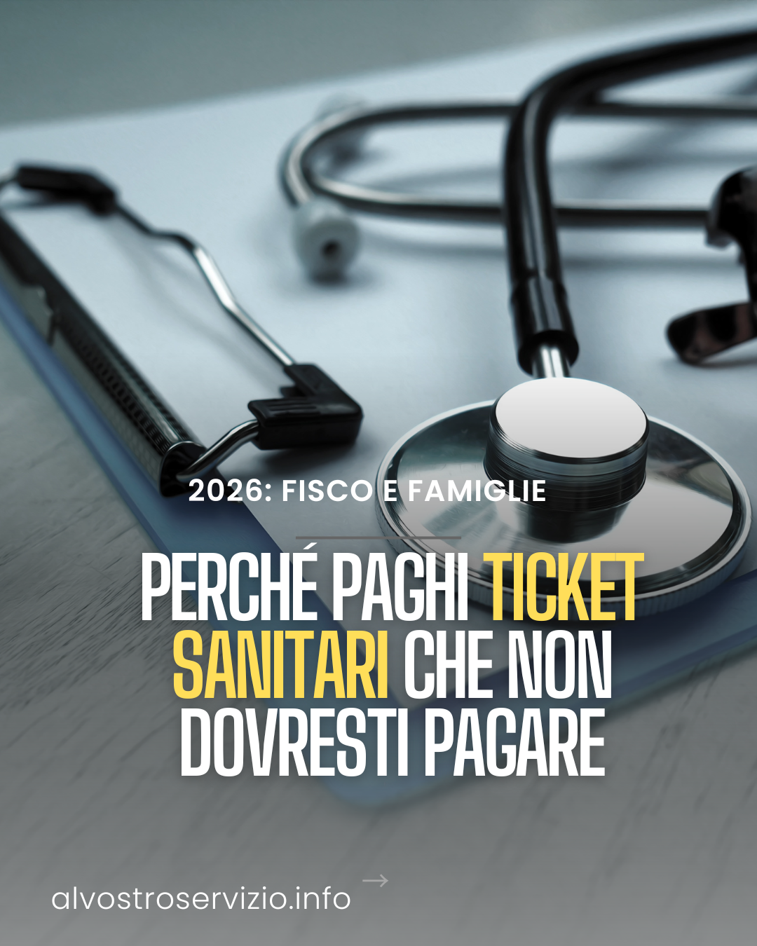 Perché paghi ticket sanitari che non dovresti pagare